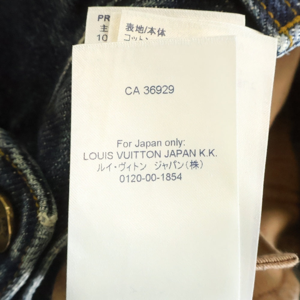 LOUIS VUITTON(ルイヴィトン) 21AW 1タックワイドデニムパンツ インディゴ RM212 G58 HLD70W