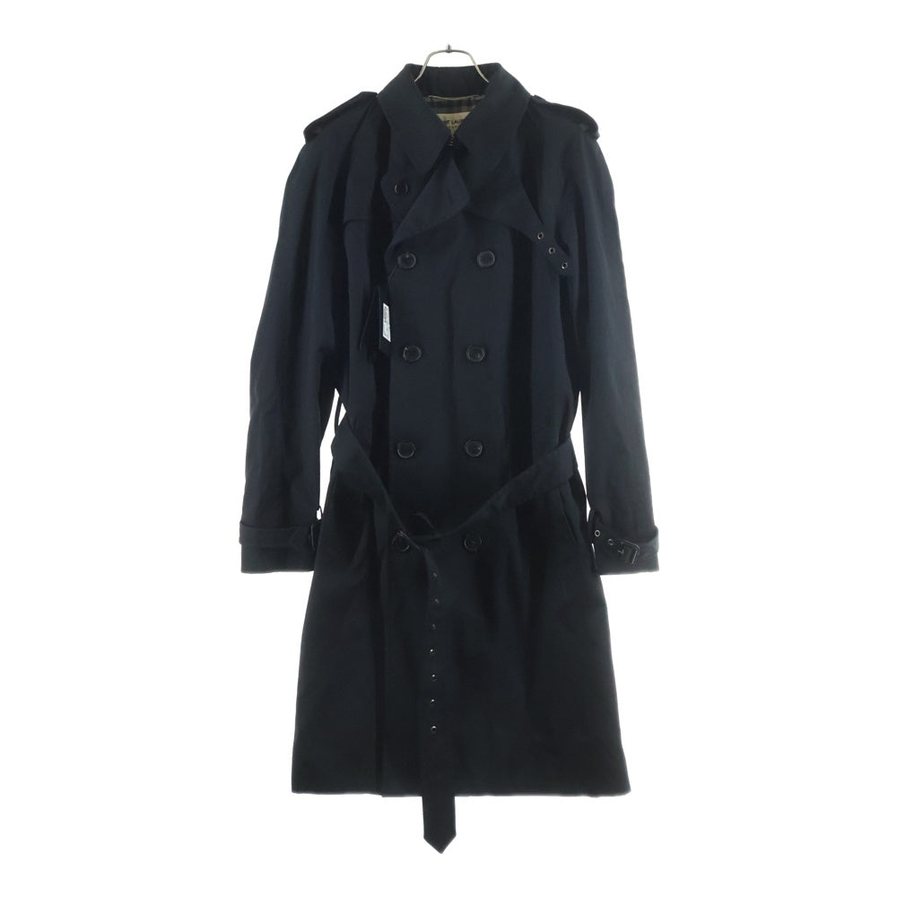 SAINT LAURENT PARIS(サンローランパリ) トレンチコート ブラック 337872 Y039W
