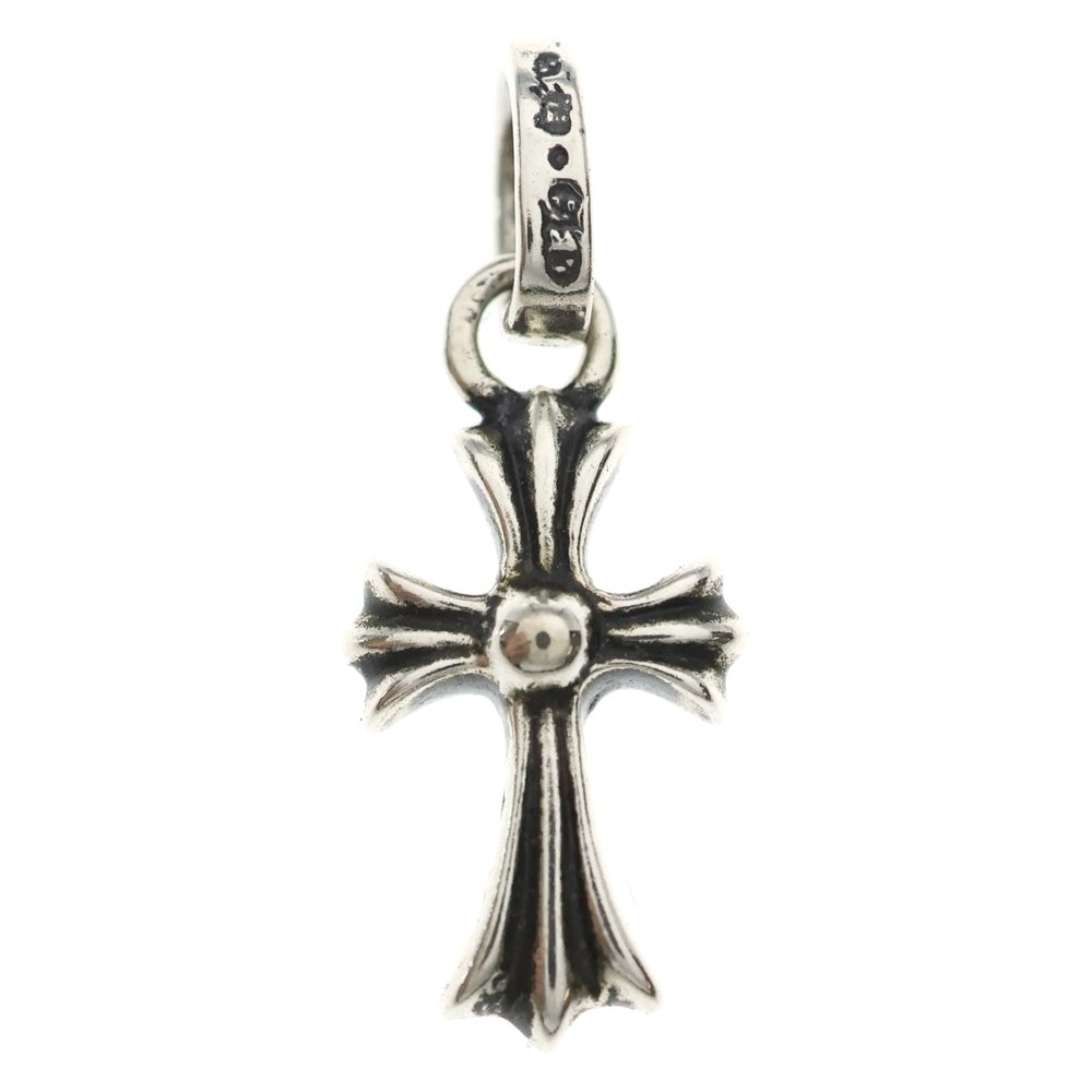 CHROME HEARTS(クロムハーツ) CRS BBYFAT P DMND ベイビーファットクロス PAVEダイヤ ペンダントトップ シルバーBCA234 レディース