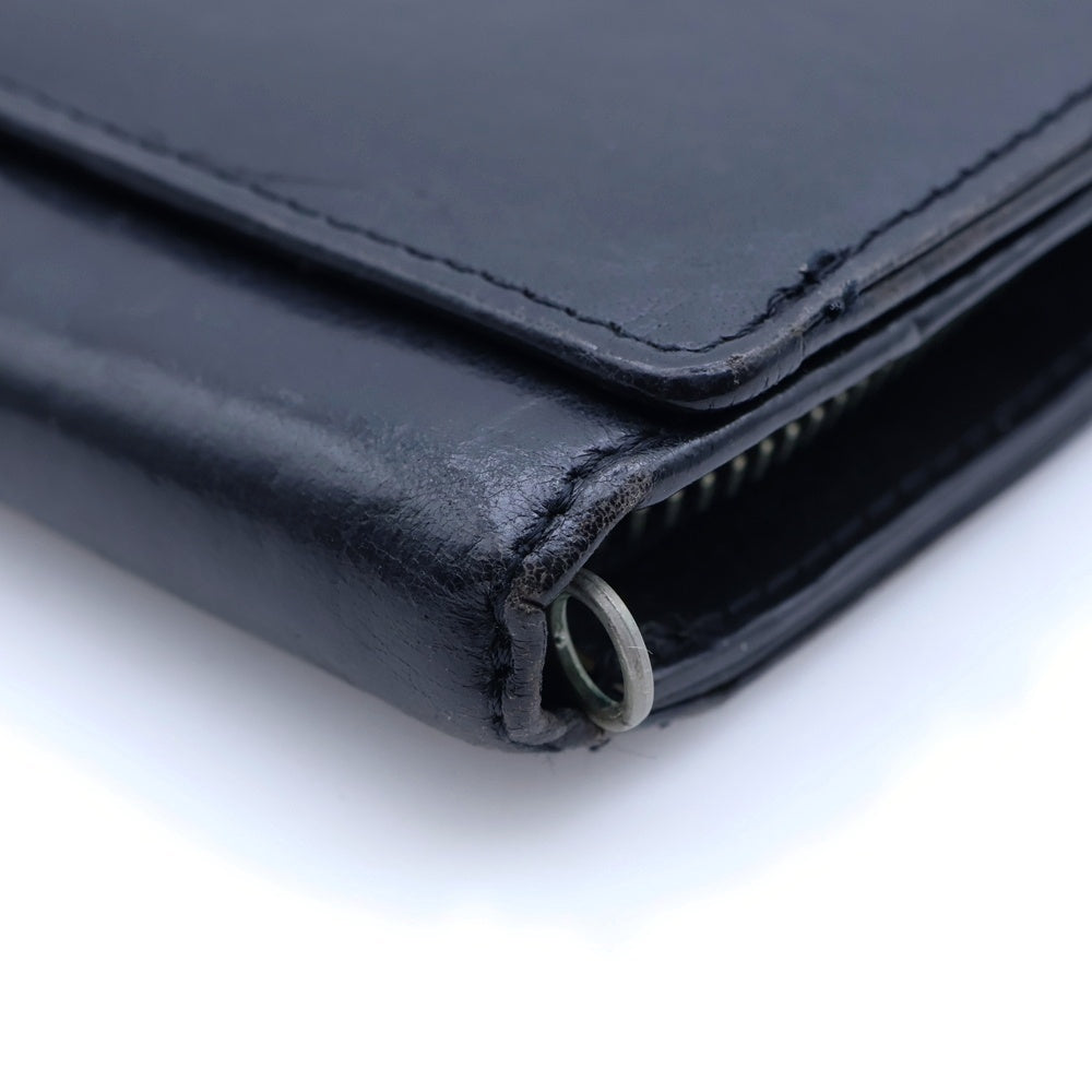 HYSTERIC GLAMOUR(ヒステリックグラマー) ギターガール 型押し レザー二つ折り財布 ブラック レディース