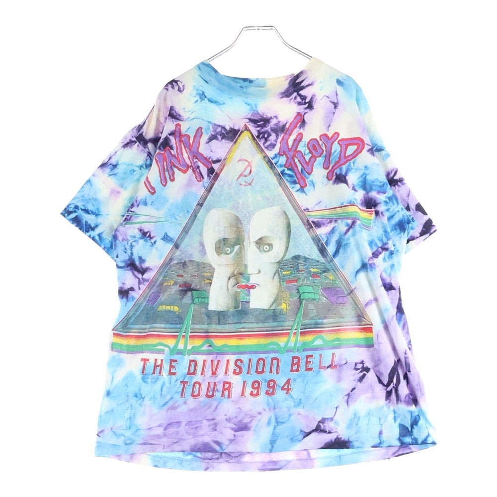 VINTAGE(ヴィンテージ) 90s PINK FLOYD THE DIVISION BELL TOUR 1994 TIE DYE ピンクフロイド タイダイ 半袖Tシャツカットソー マルチカラー