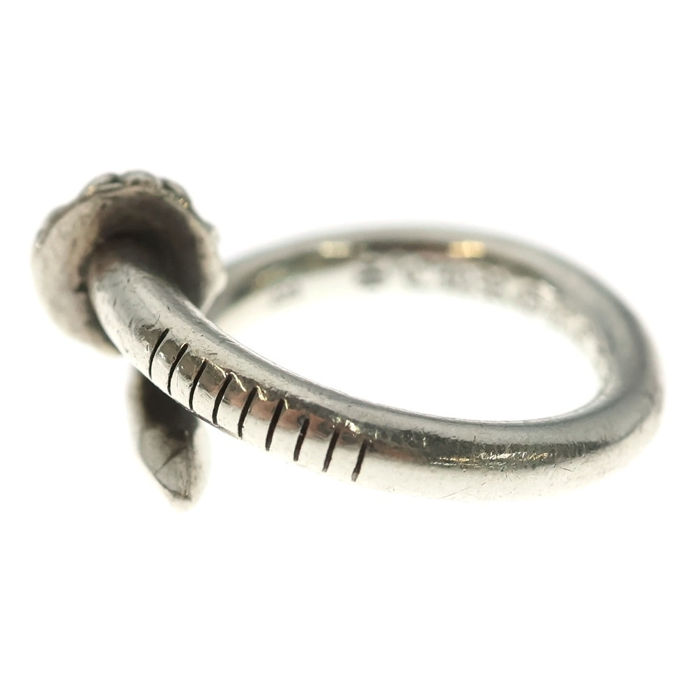 CHROME HEARTS(クロムハーツ) NAIL CRSBALL ネイル クロスボール リング シルバー BCA349