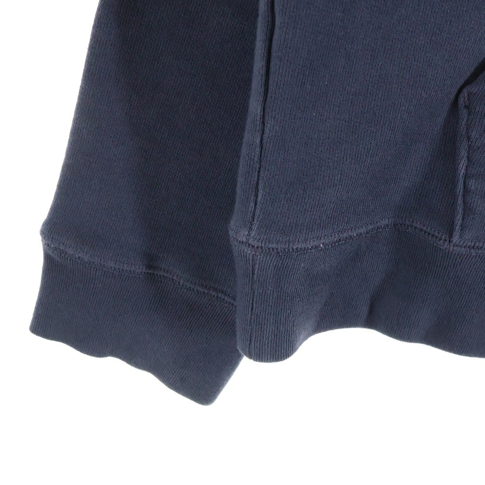 CHROME HEARTS(クロムハーツ) GRP Y NOT Raglan Pullover Hoodie ワイノット クロスパッチ プルオーバーパーカー フーディー ネイビー/レッド