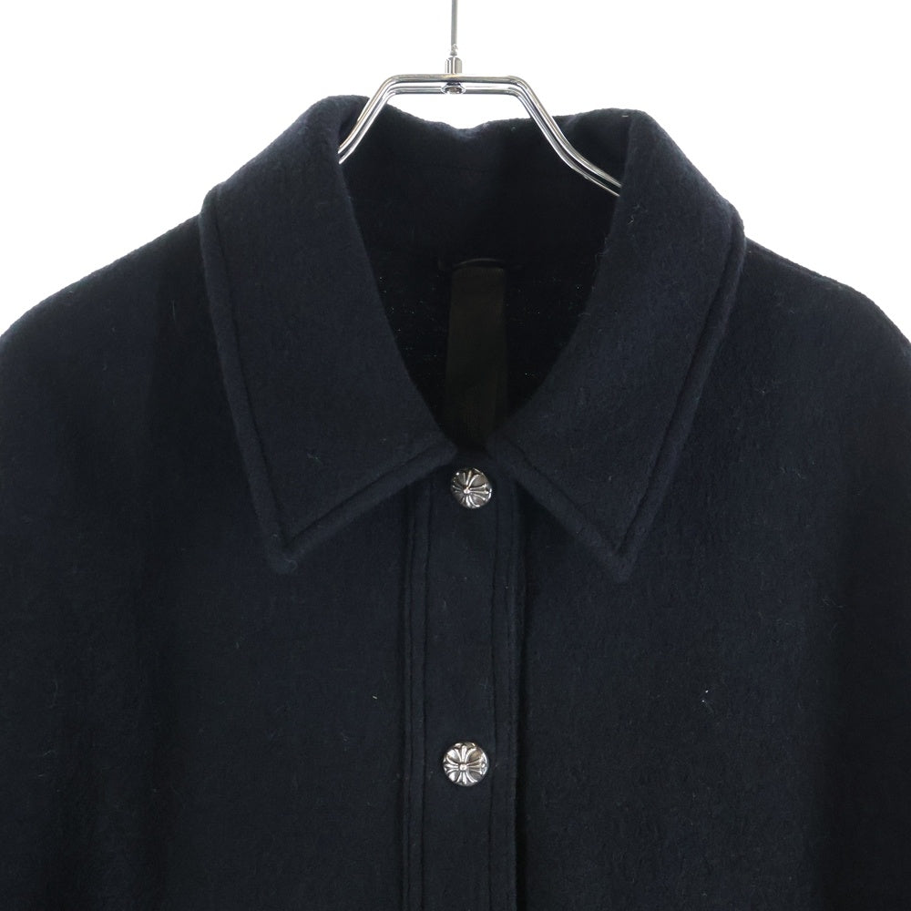 CHROME HEARTS(クロムハーツ) ROLA ローラ 長袖 ウールシャツ ブラック