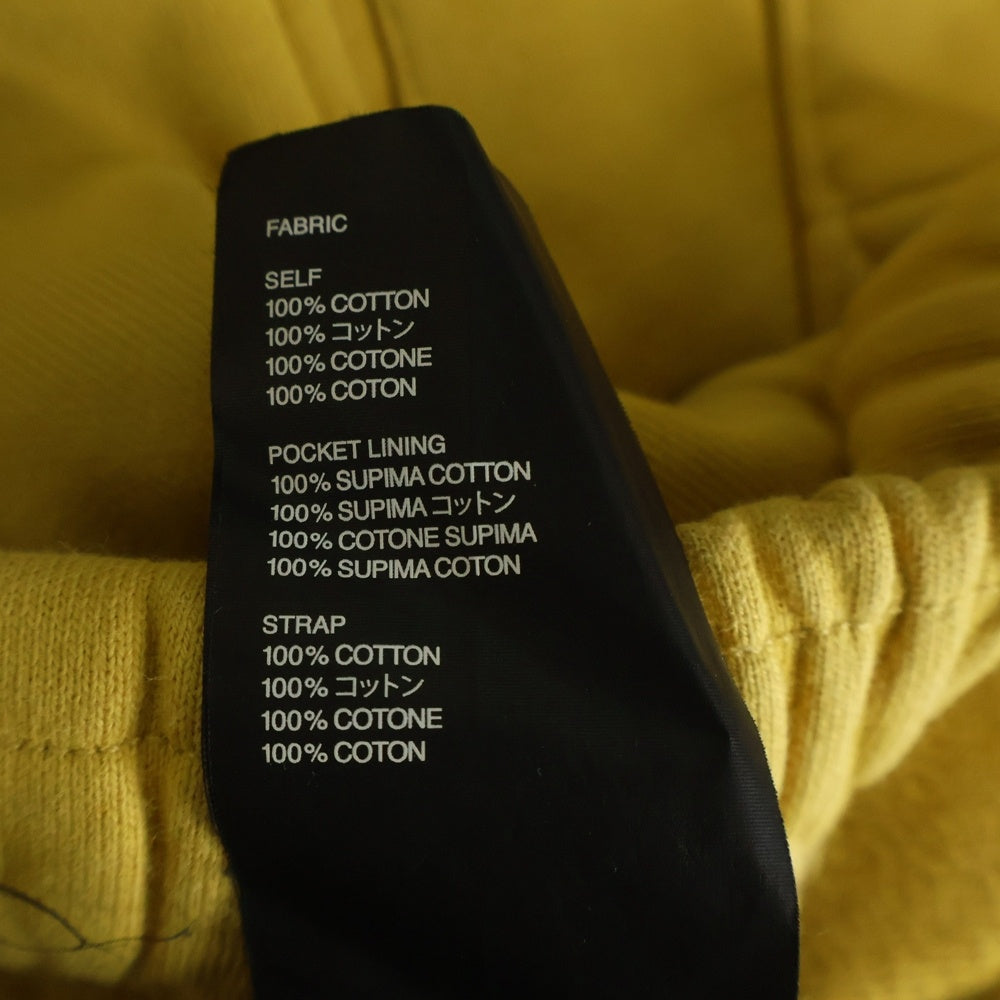 FEAR OF GOD(フィアオブゴッド) SIXTH COLLECTION フロントラバーロゴ スウェットパンツ イエロー C0000-3004 F18-9K