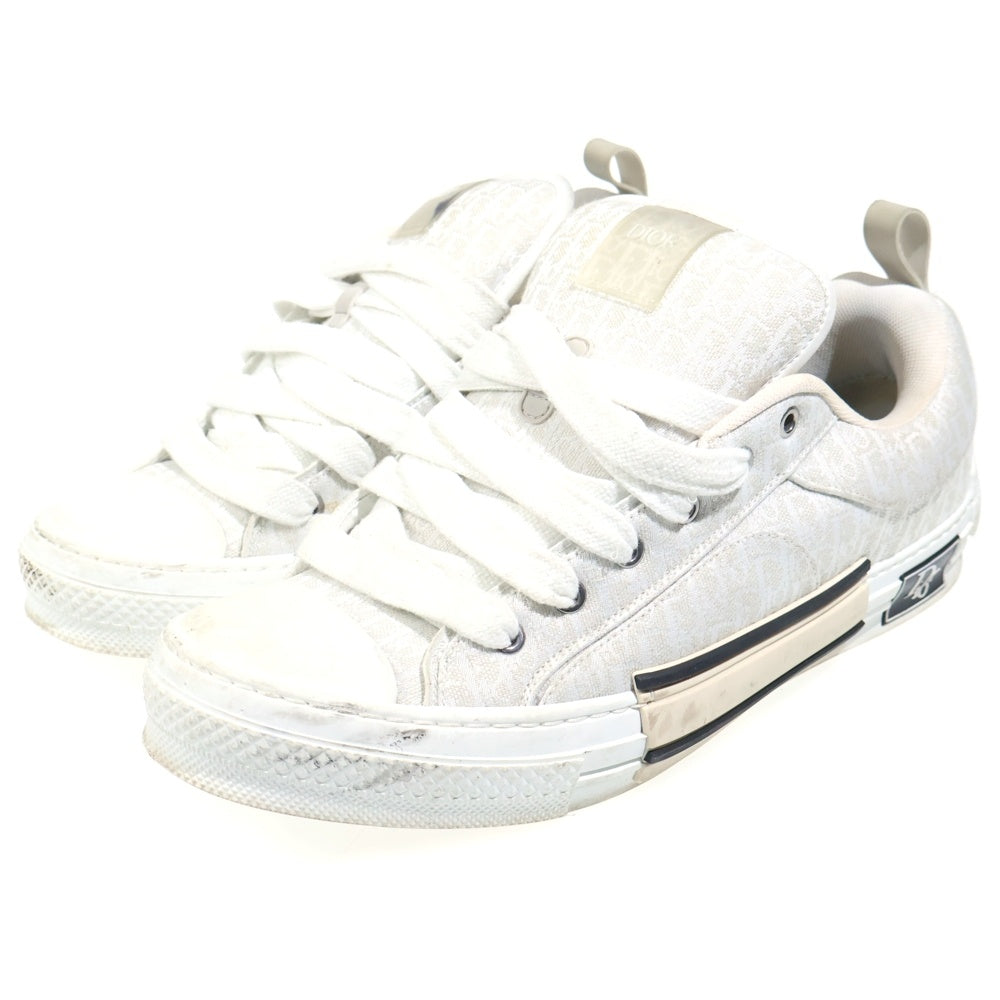 DIOR(ディオール) 23SS B23 SKATER SHOES オブリーク総柄 ローカットスニーカー 3SN292ZUY-H800 グレー