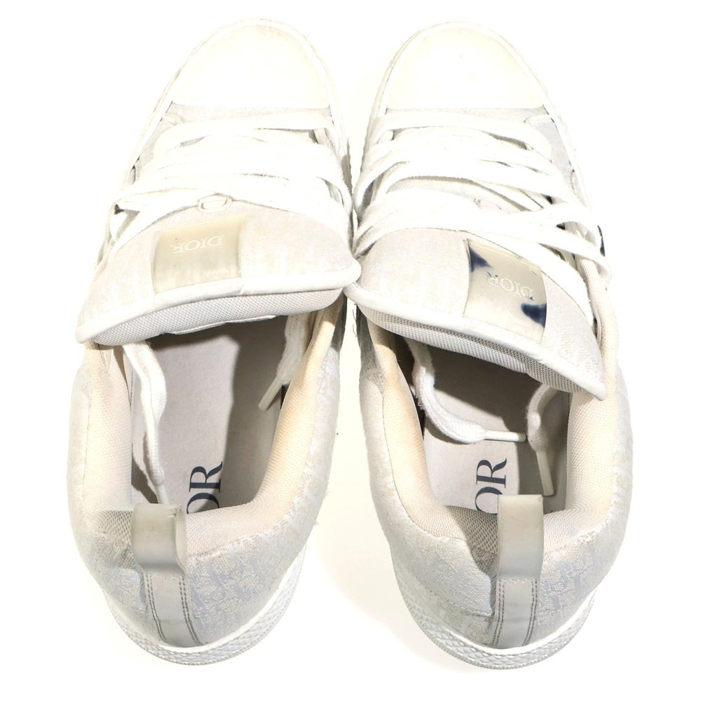 DIOR(ディオール) 23SS B23 SKATER SHOES オブリーク総柄 ローカットスニーカー 3SN292ZUY-H800 グレー
