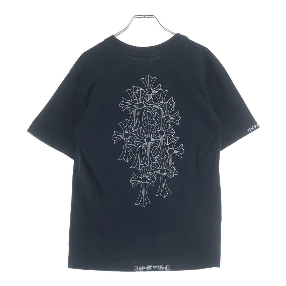 CHROME HEARTS(クロムハーツ) OLD バックセメタリープリント 半袖ポケットTシャツ カットソー ブラック