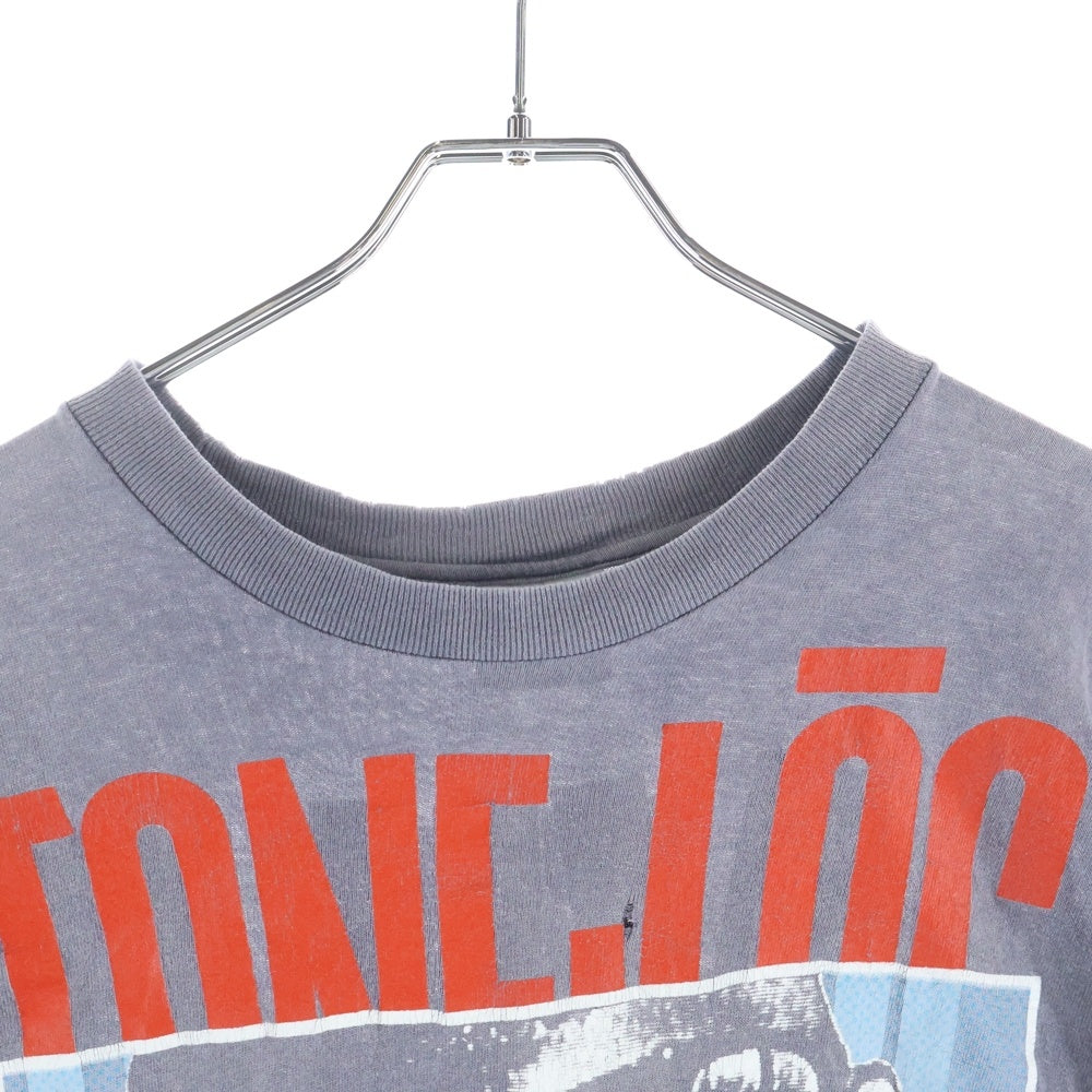 VINTAGE(ヴィンテージ) 90s TONE ROC トーンロック 両面プリント 半袖Tシャツカットソー グレー