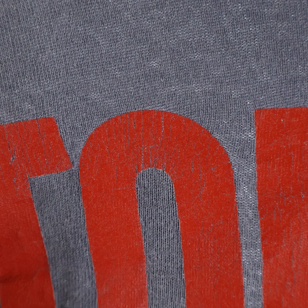 VINTAGE(ヴィンテージ) 90s TONE ROC トーンロック 両面プリント 半袖Tシャツカットソー グレー