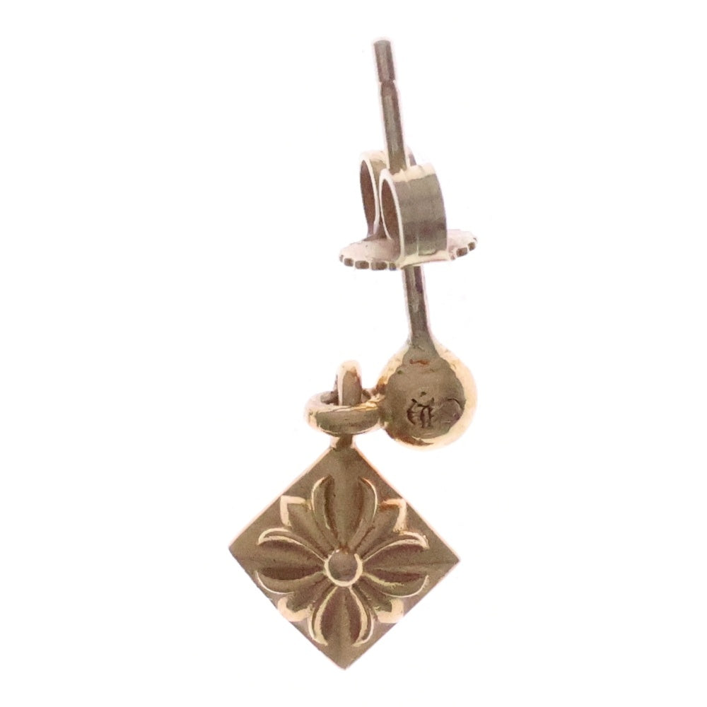 CHROME HEARTS(クロムハーツ) 22K DROP PYRAMID PLS ドロップピラミッド ピアス ゴールド