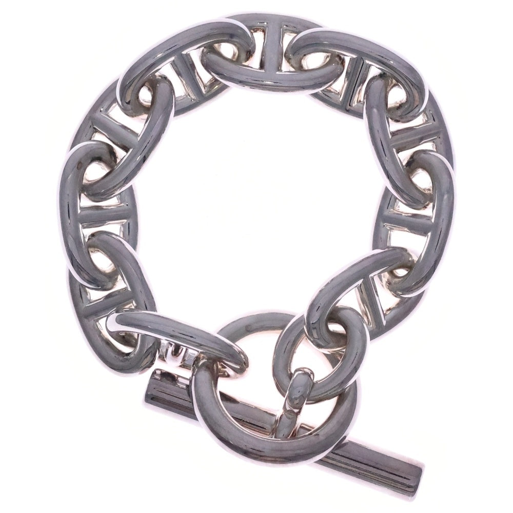 HERMES(エルメス) シェーヌダンクルTGM ブレスレット チェーン シルバー Ag925 11コマ