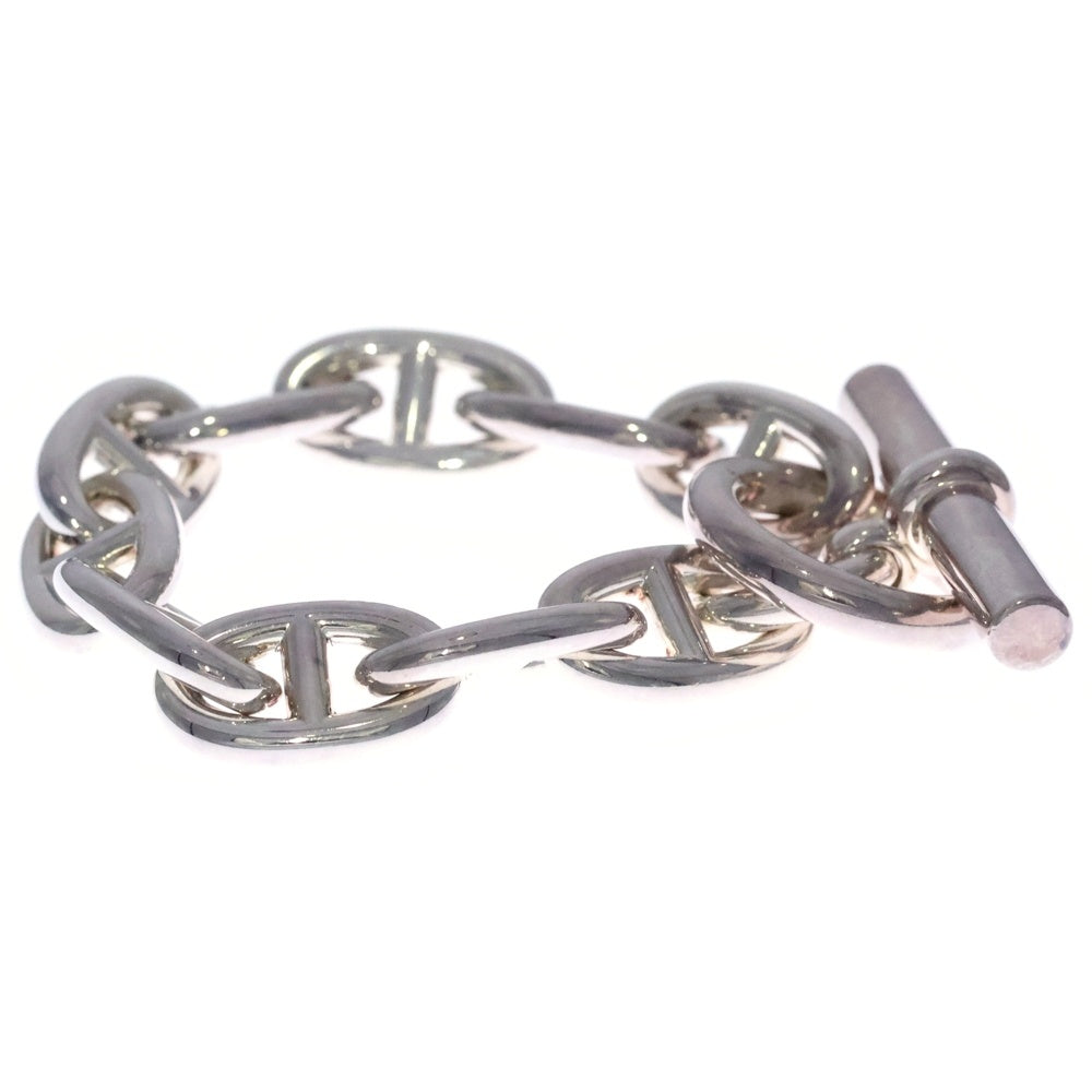 HERMES(エルメス) シェーヌダンクルTGM ブレスレット チェーン シルバー Ag925 11コマ