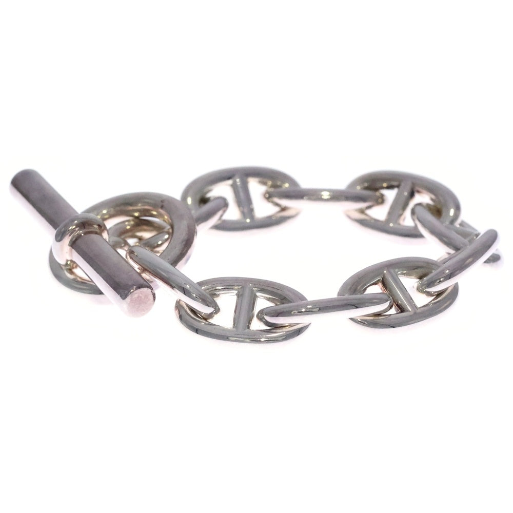 HERMES(エルメス) シェーヌダンクルTGM ブレスレット チェーン シルバー Ag925 11コマ