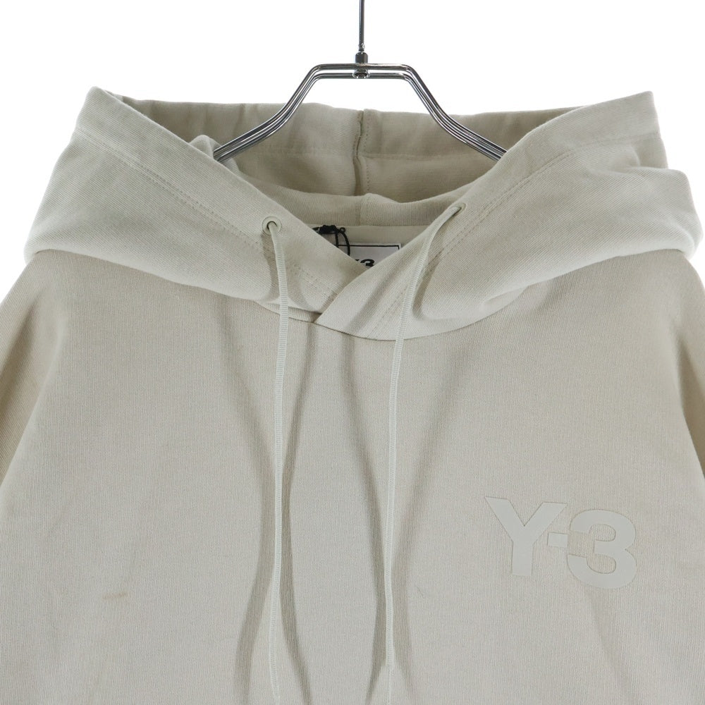 Y-3(ワイスリー) CLASSIC CHEST LOGO HOODIE クラシック ロゴ プルオーバーパーカー ベージュ GK4493