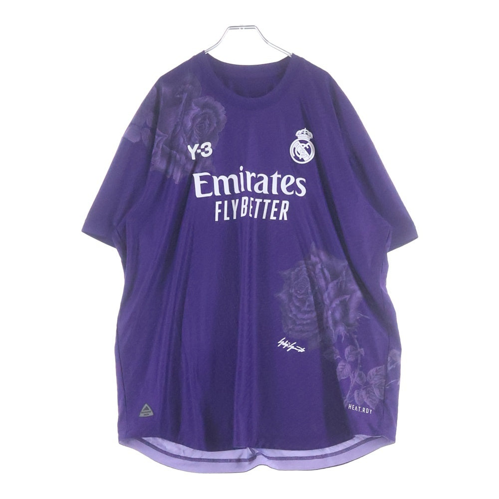 Y-3(ワイスリー) ×REAL MADRID 23-24 JERSE ユニフォーム ゲームシャツ IU0035 パープル
