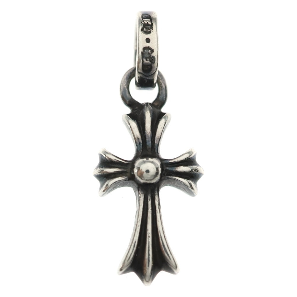 CHROME HEARTS(クロムハーツ) CRS BBYFAT P DMND ベイビーファットクロス PAVEダイヤ ペンダントトップ シルバーBCA234