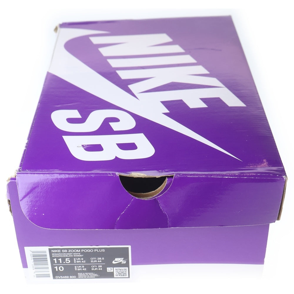 NIKE SB(ナイキエスビー) ZOOM POGO PLUS DV5469-800 ズーム ローカットスニーカー US11.5/28.5cm ブラウン