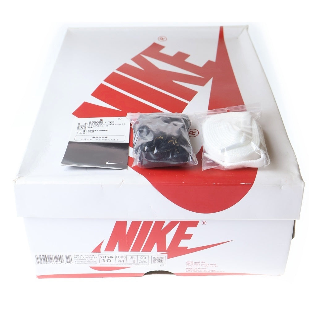NIKE(ナイキ) AIR JORDAN 1 HIGH OG Heritage 555088-161 エアジョーダン ヘリテージ ハイカットスニーカー ホワイト/レッド US10/28.0cm