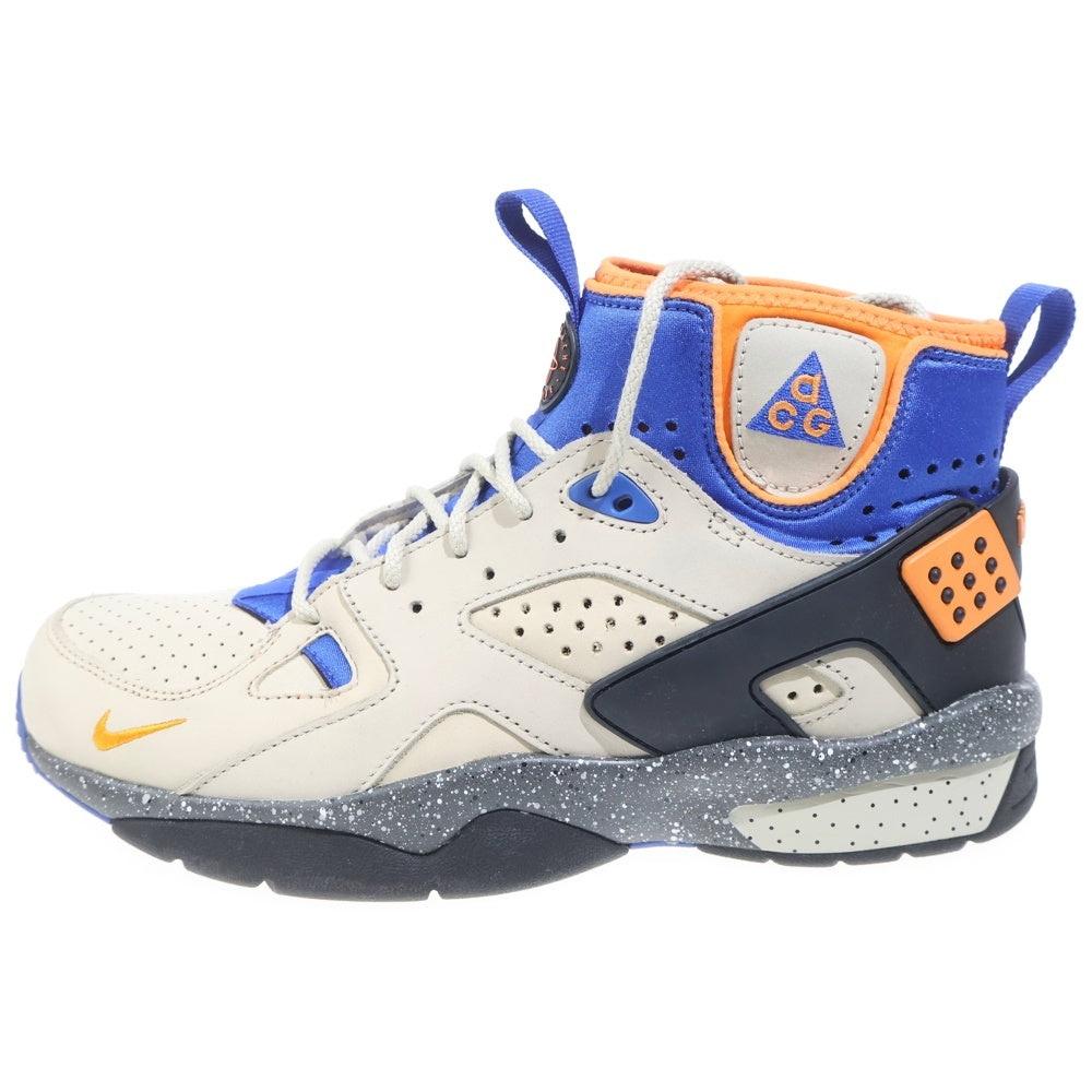 NIKE(ナイキ) ACG AIR MOWABB DC9554-200 エアモワブ ハイカットスニーカー US10.5/28.5cm ベージュ/ブルー
