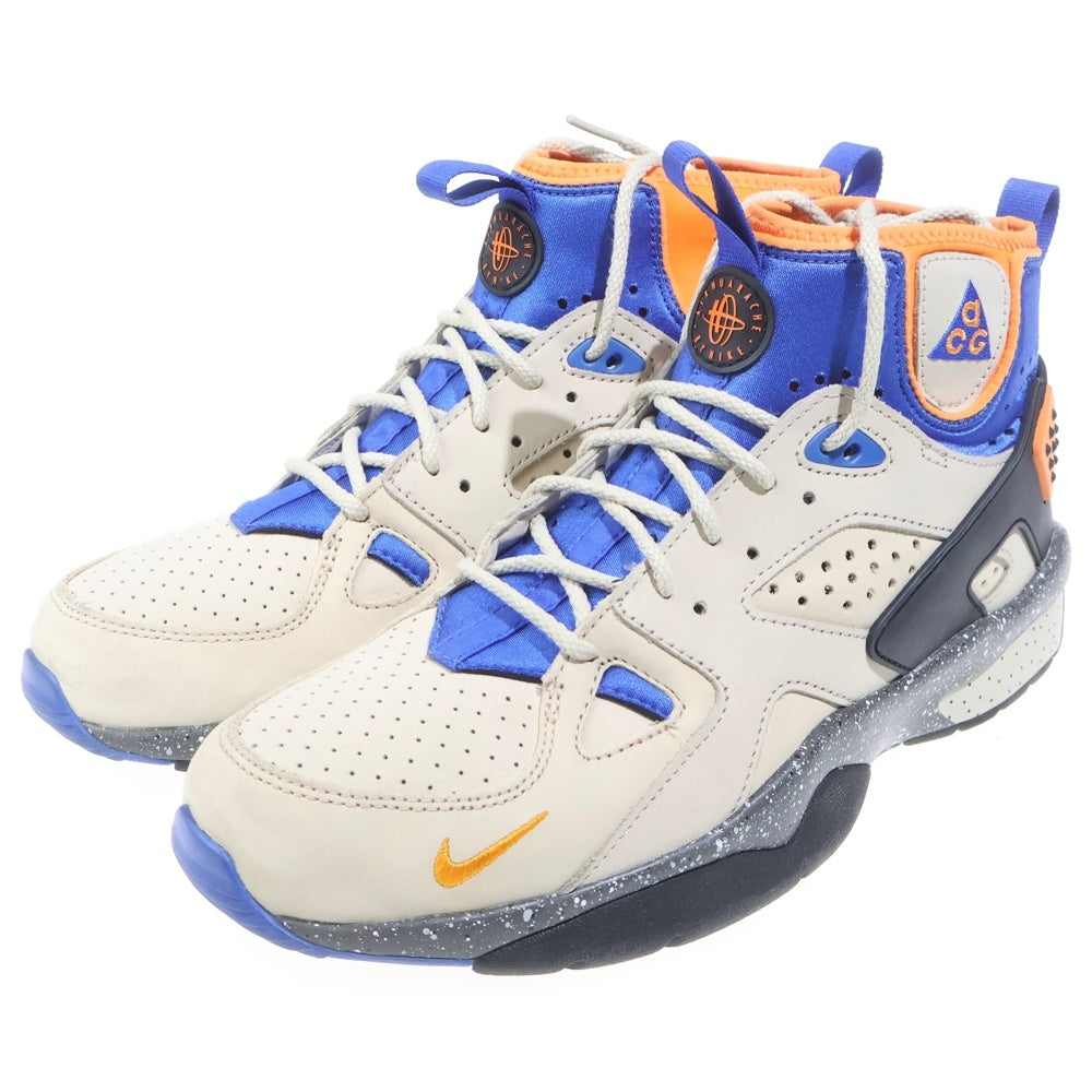 NIKE(ナイキ) ACG AIR MOWABB DC9554-200 エアモワブ ハイカットスニーカー US10.5/28.5cm ベージュ/ブルー