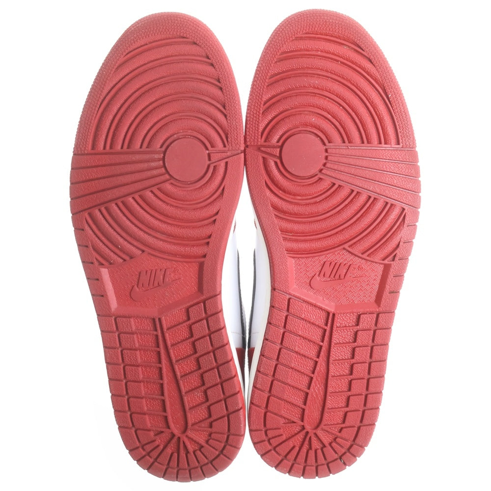 NIKE(ナイキ) 【観賞用 2013年製】 AIR JORDAN 1 RETRO HIGH CHICAGO 332550-163 エアジョーダン1 シカゴ ハイカットスニーカー レッド/ホワイト US10.5/28.5cm