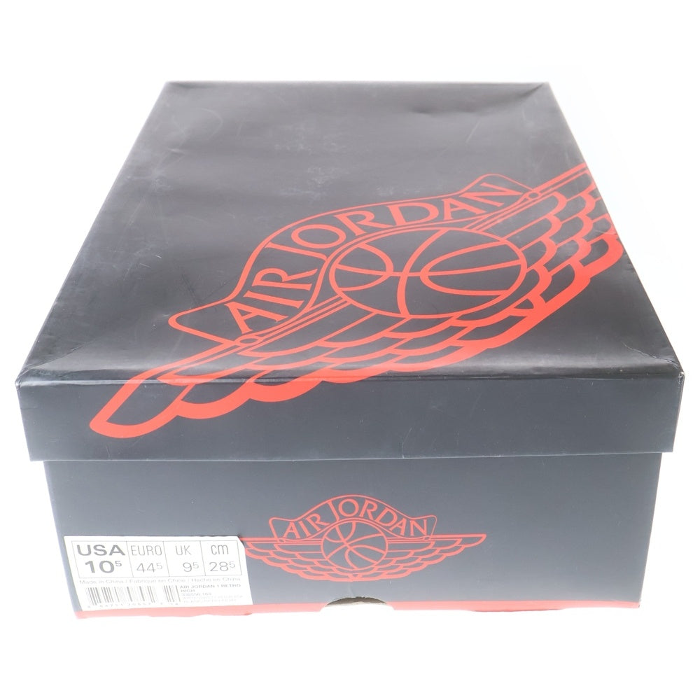 NIKE(ナイキ) 【観賞用 2013年製】 AIR JORDAN 1 RETRO HIGH CHICAGO 332550-163 エアジョーダン1 シカゴ ハイカットスニーカー レッド/ホワイト US10.5/28.5cm