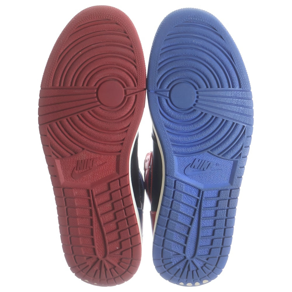 NIKE(ナイキ) AIR JORDAN 1 RETRO HIGH OG TOP 3 555088‐026 エアジョーダン1 トップ ハイカットスニーカー ブラック/レッド/ブルー US10/28.0cm