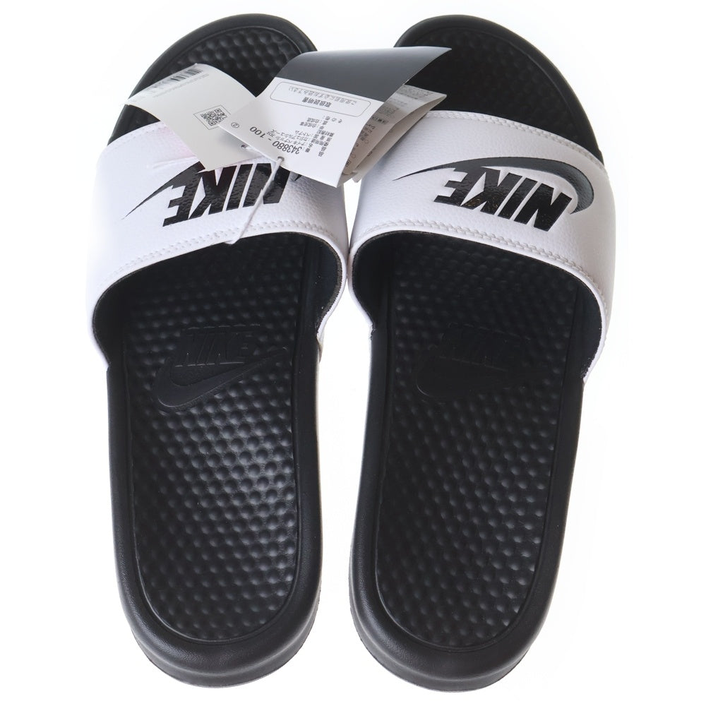 NIKE(ナイキ) BENASSI JDI 343880-100 ベナッシ サンダル US10/28.0cm ホワイト/ブラック