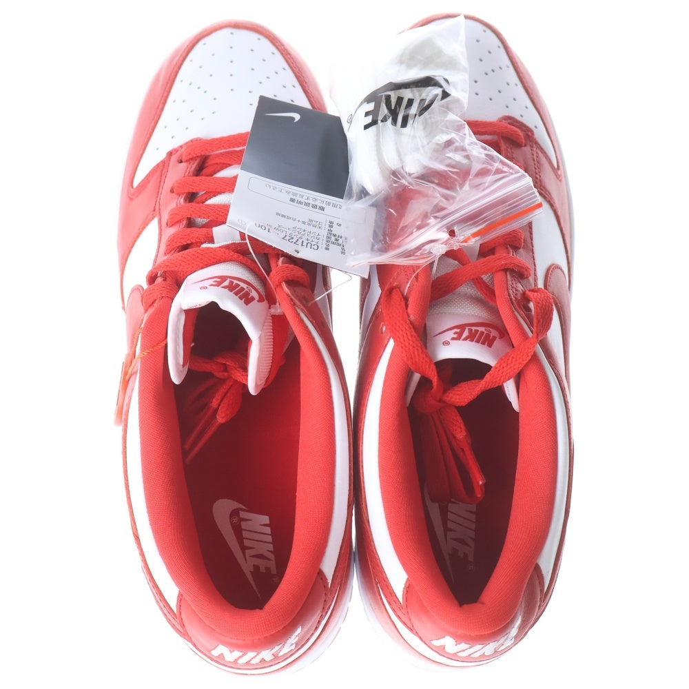 NIKE(ナイキ) DUNK LOW SP UNIVERSITY RED CU1727-100 ダンク ユニバーシティーレッド ローカットスニーカー ホワイト/レッド US10/28.0cm