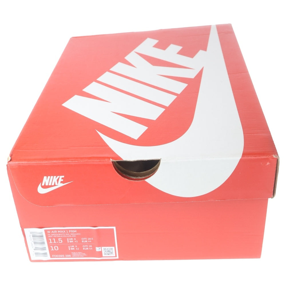 NIKE(ナイキ) WMNS AIR MAX 1 THINK TANK FD0395-386 ウィメンズ エアマックス1 シンクタンク ローカットスニーカー カーキ US10.5/28.5cm レディース