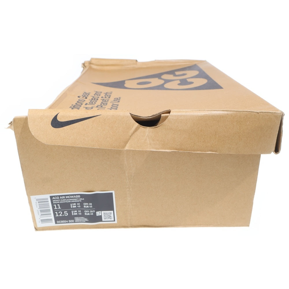 NIKE(ナイキ) ACG AIR MOWABB DC9554-500 エアモワブ ハイカットスニーカー US11/29.0cm パープル