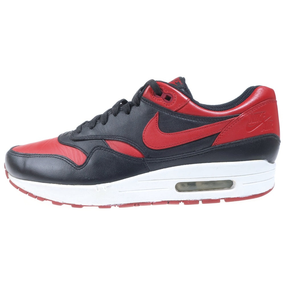 NIKE(ナイキ) AIR MAX 1 PREMIUM 665873-061 エアマックス ローカットスニーカー US11/29.0cm レッド/ブラック