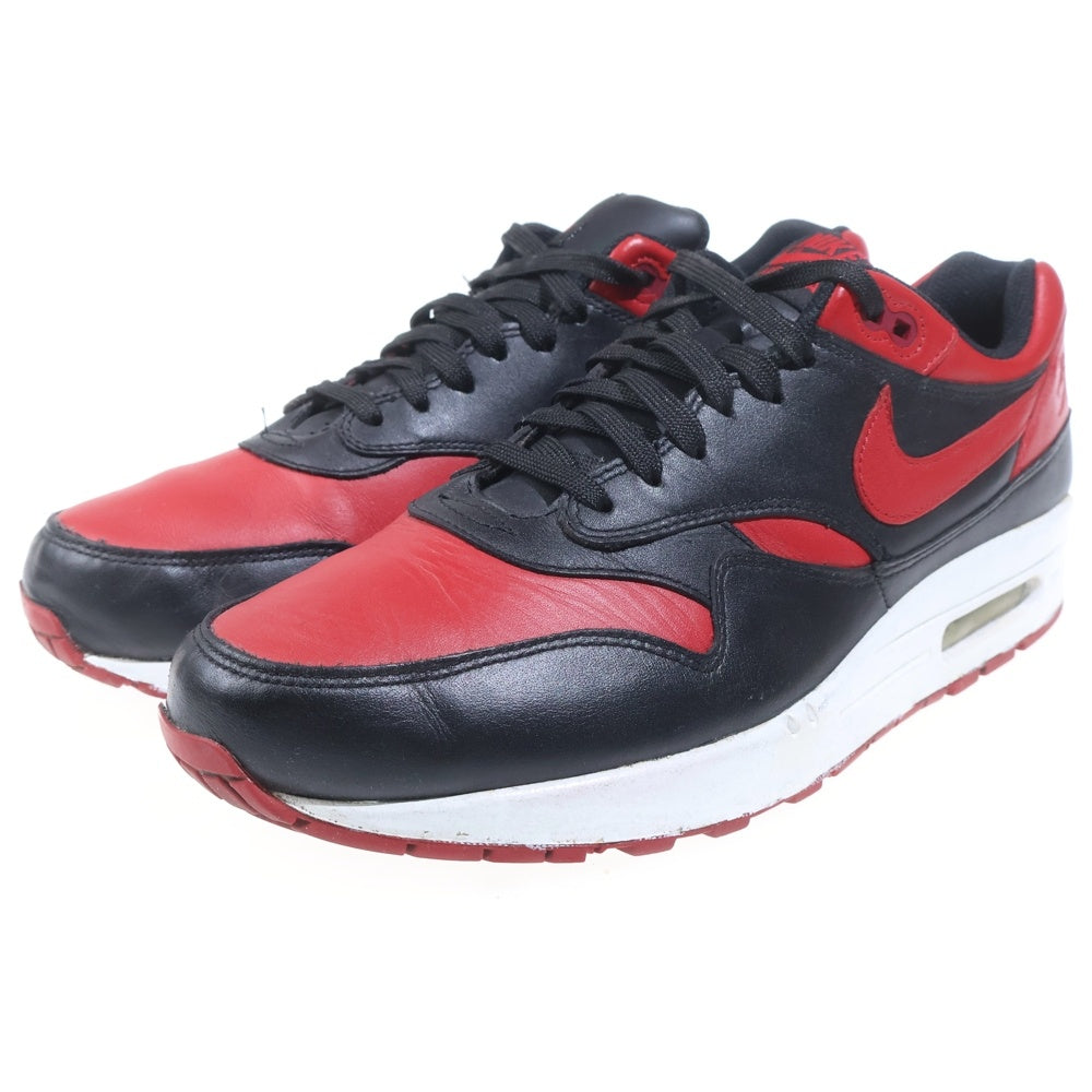 NIKE(ナイキ) AIR MAX 1 PREMIUM 665873-061 エアマックス ローカットスニーカー US11/29.0cm レッド/ブラック