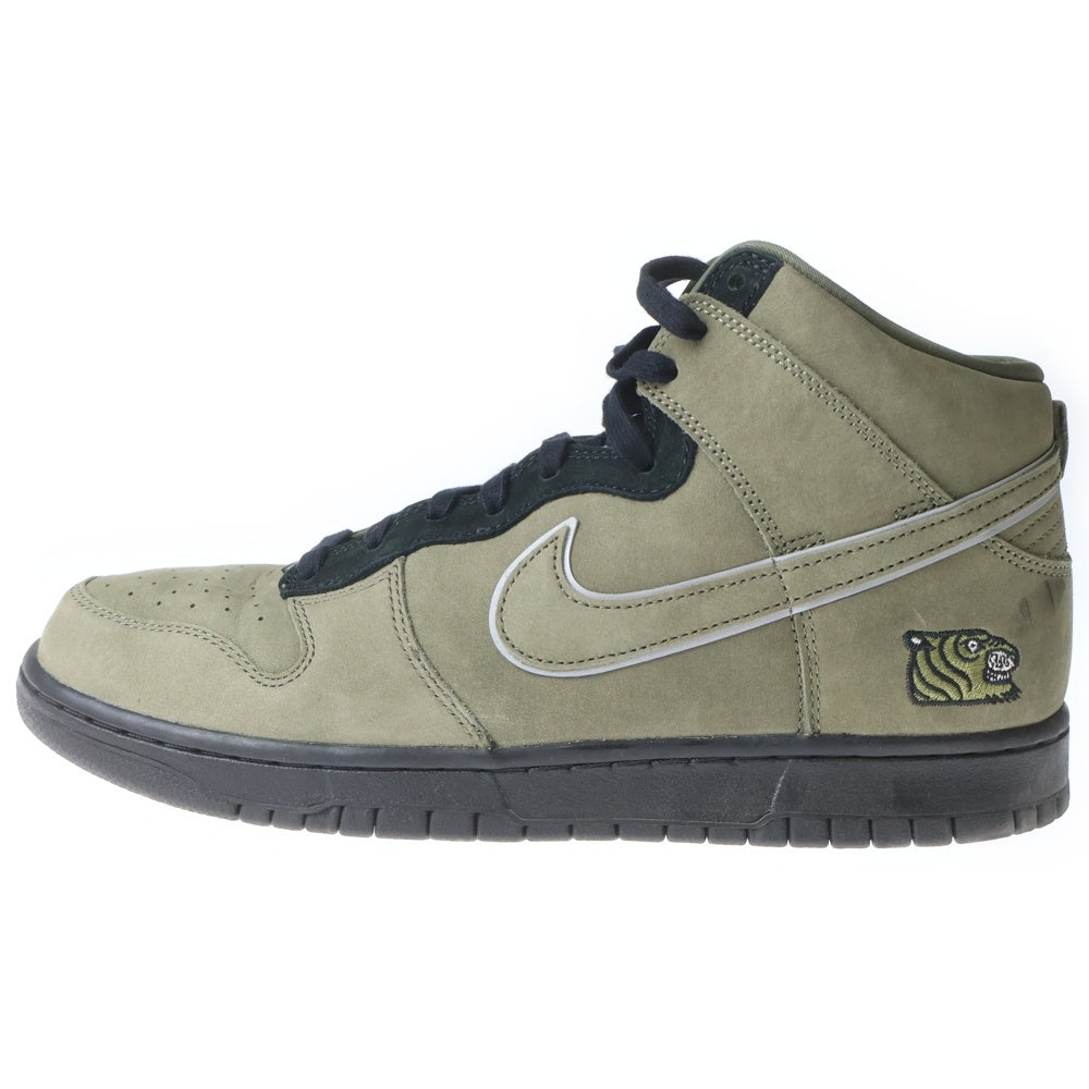 NIKE(ナイキ) ×SOULGOODS DUNK HI SP 90s DR1415-200 ソウルグッズ ダンク ハイカットスニーカー カーキ US11.5/29.5cm