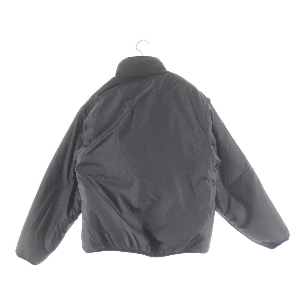KAPITAL(キャピタル) Bone Boa Fleece Reversible Blouson ボーンデザイン リバーシブルボアジャケット ブラック/ホワイト K2412LJ146