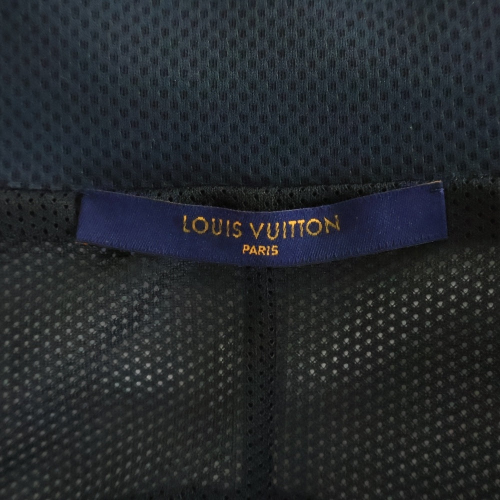 LOUIS VUITTON(ルイヴィトン) 22AW Embellished LV Graphic Hockey Track Jacket RM222 J67 HNY86W エンベリッシュド LVグラフィックホッケートラックジャケット ホワイト
