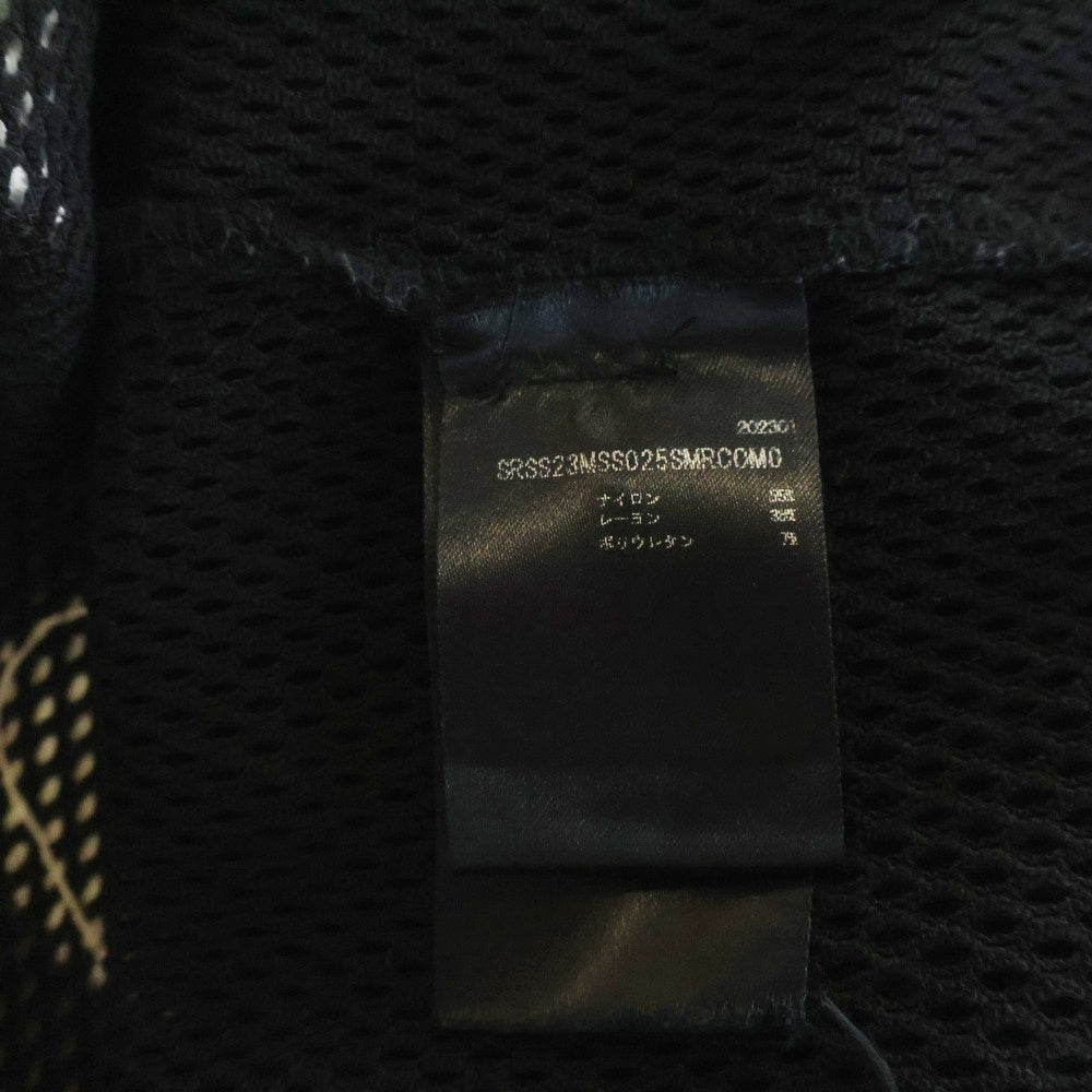AMIRI(アミリ) 22 MESH ベースボール メッシュシャツ ブラック