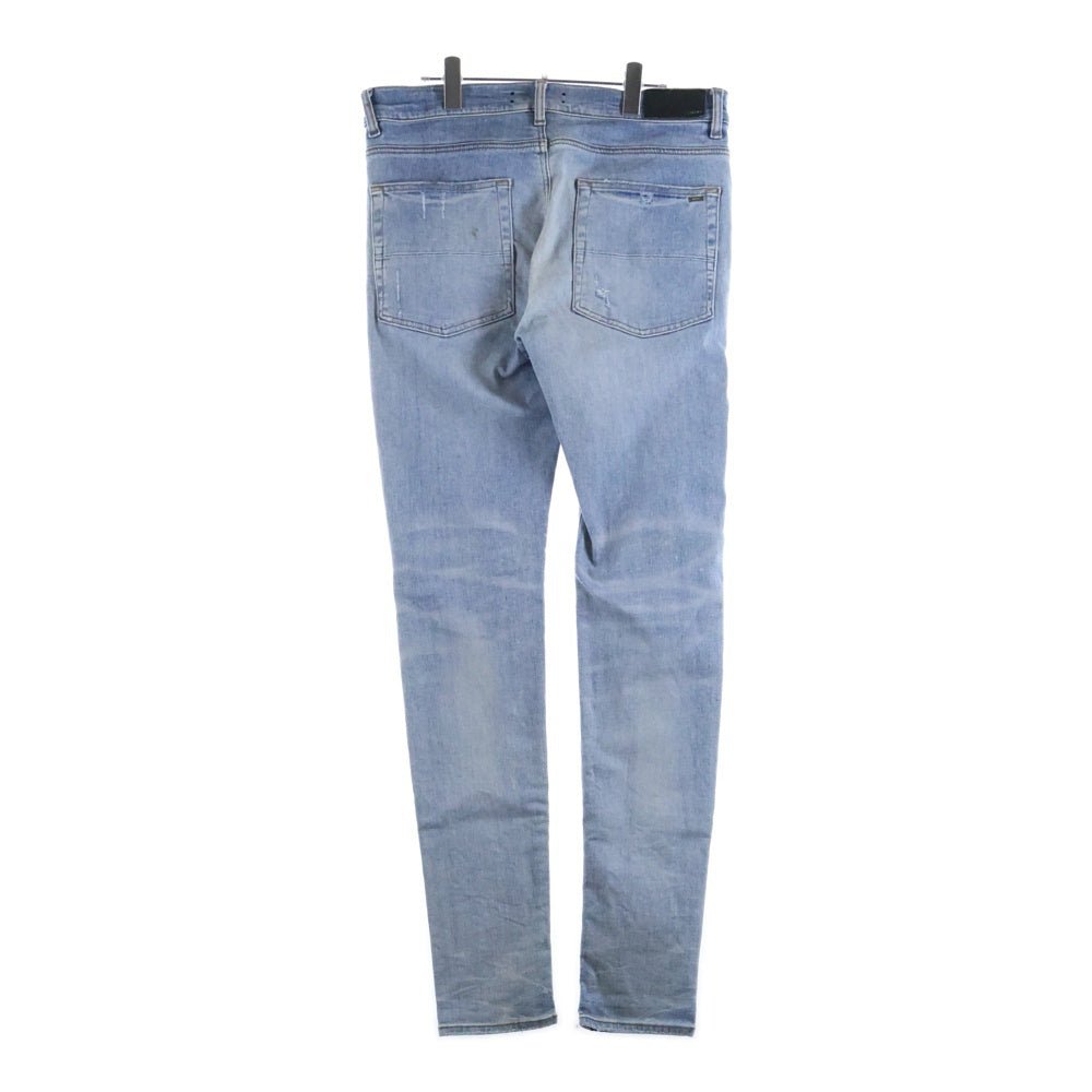 AMIRI(アミリ) ダメージ加工スキニーデニムパンツ ジーンズ インディゴ