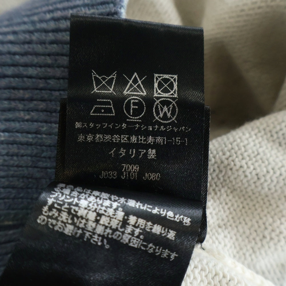 AMIRI(アミリ) Hummingbird motif embroidered jumper エンブロイダリー コットン セーター グレー