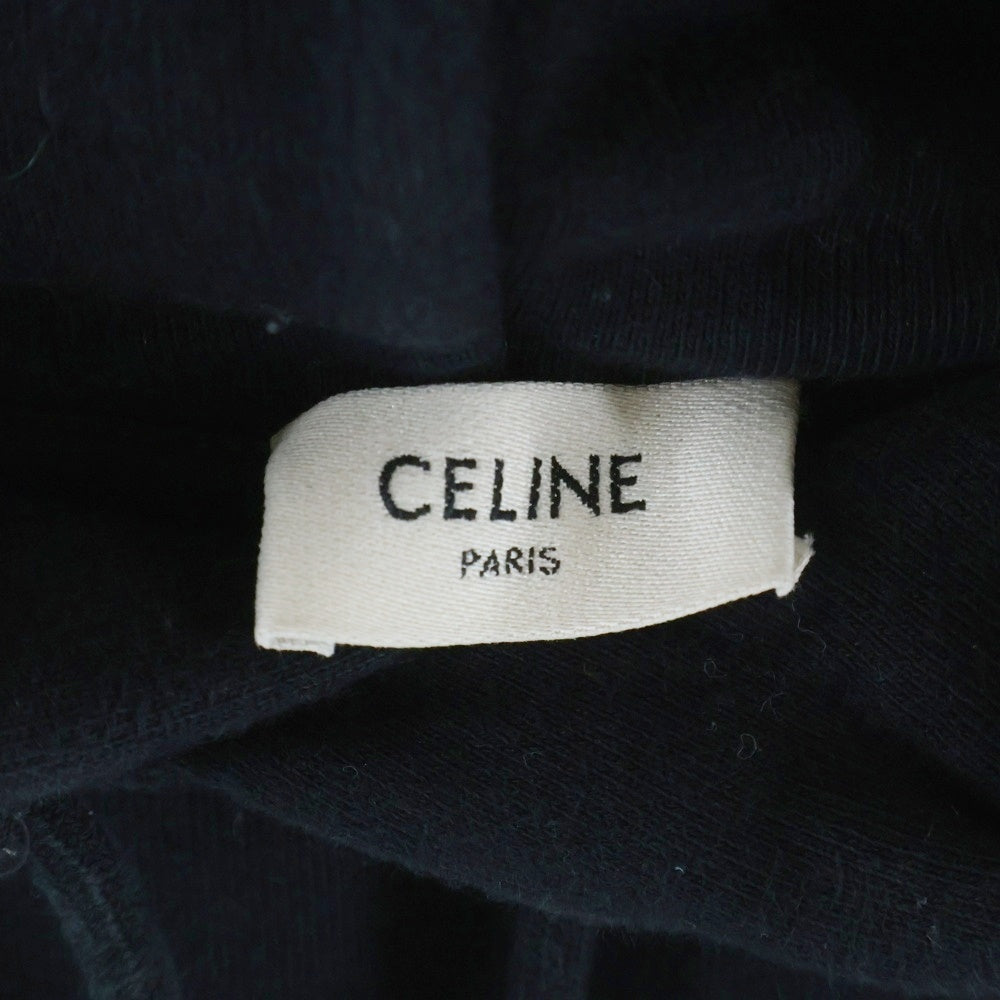 CELINE(セリーヌ) クラシックロゴプルオーバーパーカー フーディ ブラック 2Y321670Q