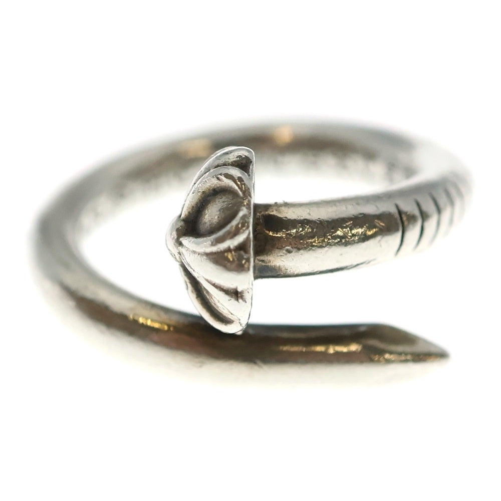 CHROME HEARTS(クロムハーツ) NAIL CRSBALL ネイル クロスボール リング シルバー BCA349