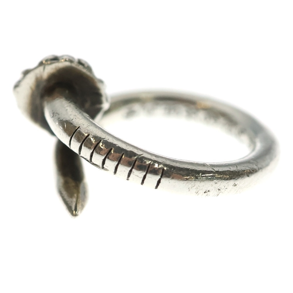 CHROME HEARTS(クロムハーツ) NAIL CRSBALL ネイル クロスボール リング シルバー BCA349