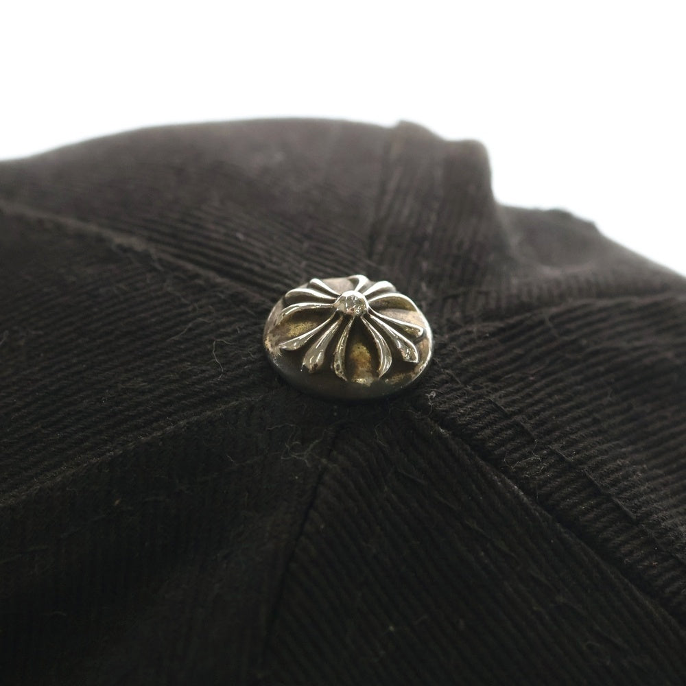 CHROME HEARTS(クロムハーツ) TRUCKER CAP デニムトラッカー ヴァインダガー刺繍 キャップ 帽子 ブラック