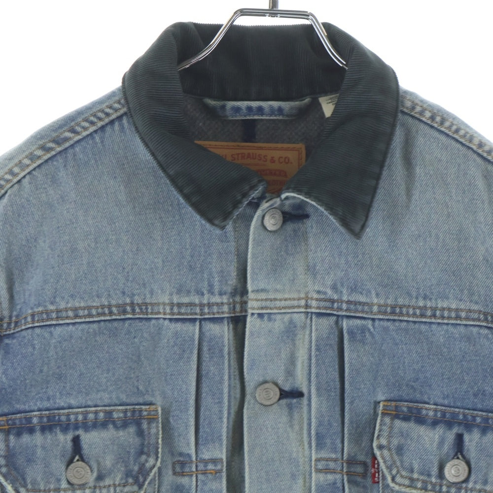STUSSY(ステューシー) ×Levi's Embossed Trucker Jacket バックロゴ