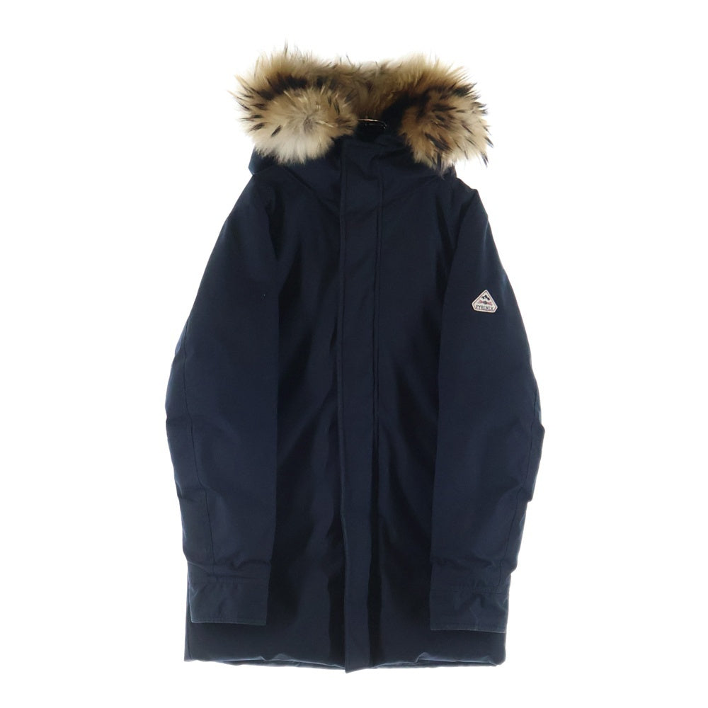 PYRENEX(ピレネックス) ANNECY FUR アヌシー ファー付きジップアップジャケット CFJPN1700046 ブラック