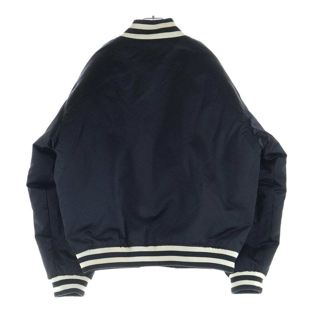 LOUIS VUITTON(ルイヴィトン) 24SS エンブロイダードナイロンベースボールブルゾン ジャケット RM241 GPD HQB71E ブラック