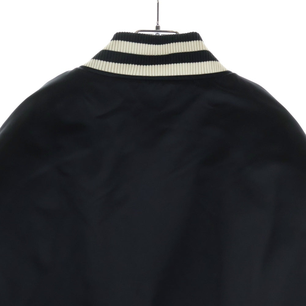 LOUIS VUITTON ルイヴィトン 24SS エンブロイダードナイロンベースボールブルゾン ジャケット RM241 GPD HQB71E ブラック LOUIS VUITTON(ルイヴィトン) 24SS エンブロイダードナイロンベース