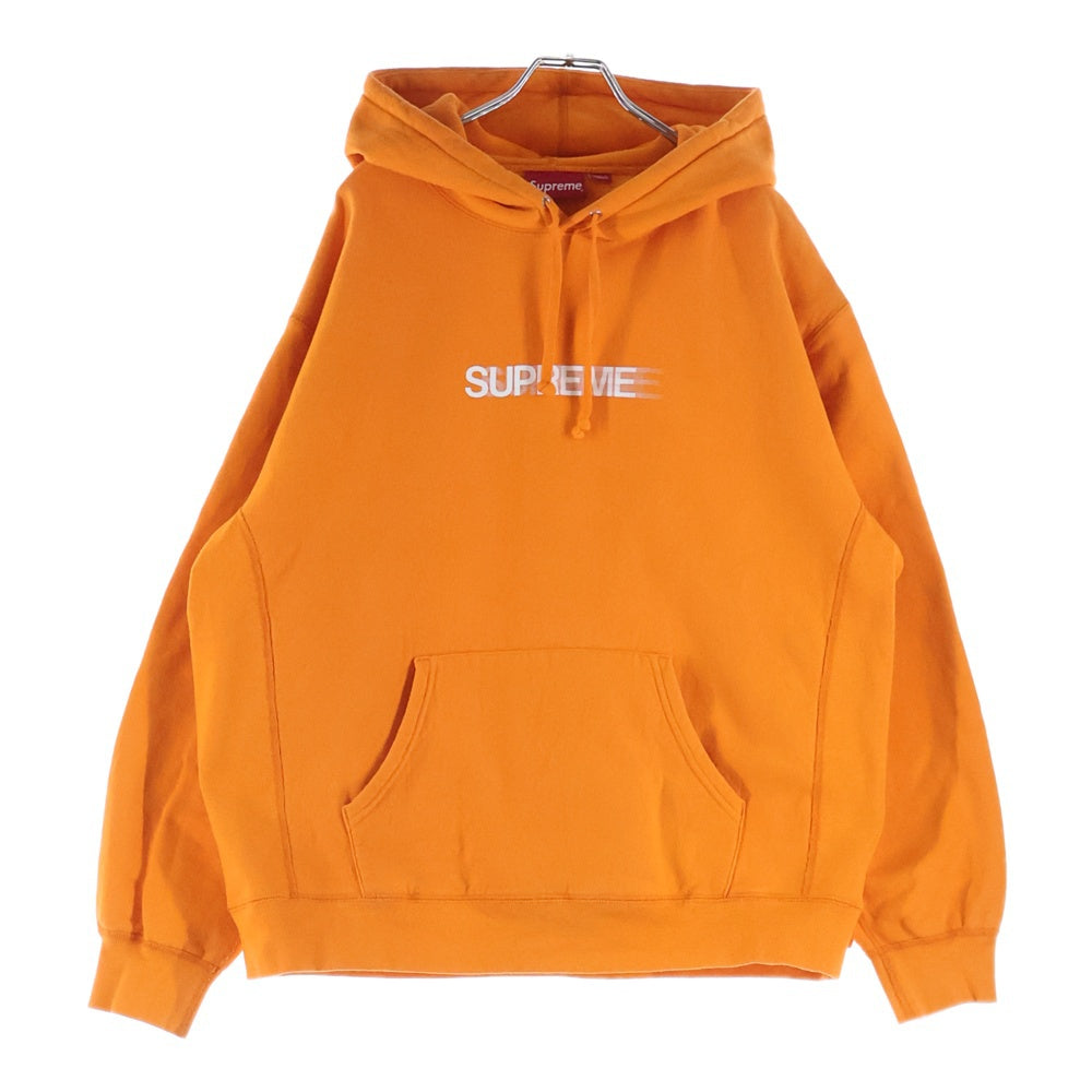 SUPREME(シュプリーム) 23SS Motion Logo Hooded Sweatshirt モーションロゴ フーデッドスウェットシャツ パーカー オレンジ