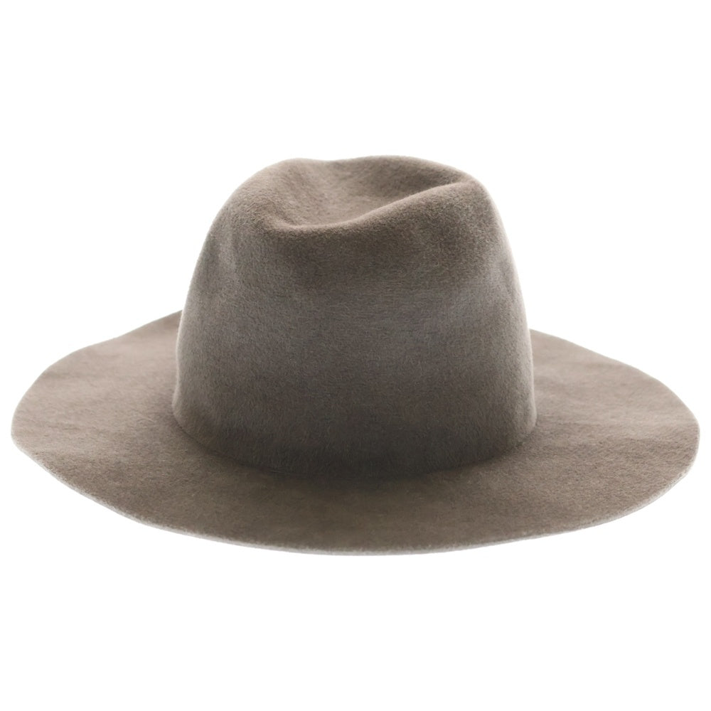 UNUSED(アンユーズド) RABBIT FUR HAT UH0365 ラビットファーハット ブラウン